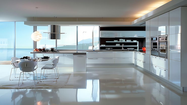 Kitchen epoxy flooring