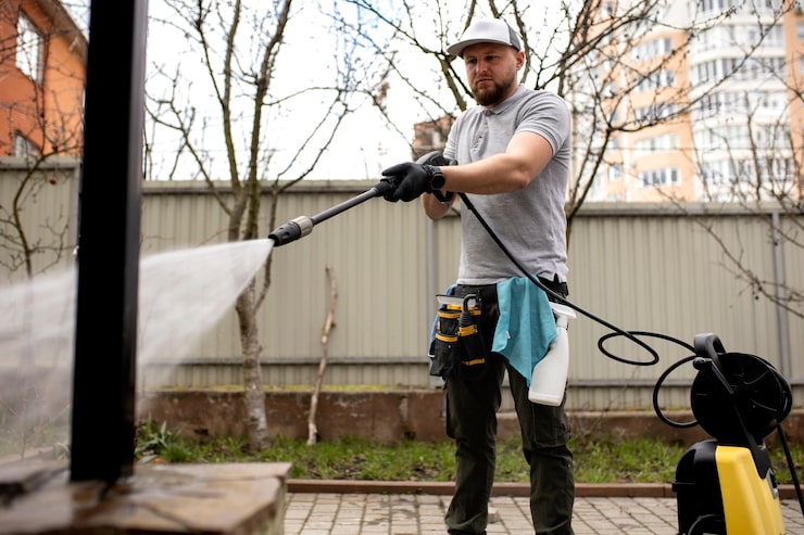 No pressure cleaning
